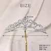 Corona de novia, vestido de novia, tocado, regalo de cumpleaños para niños, rendimiento, todo a juego, diamantes de imitación, diadema de princesa, corona al por mayor