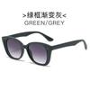 Nuevas Gafas de Sol Ojo de Gato Huecas Color Jalea Doble Capa Moda Europea y Americana Gafas de Tendencia Celebridad de Internet Transfronteriza Fotografía Callejera Gafas de Sol
