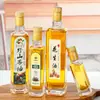 Botella de Aceite de Vidrio de 500ml Botella de Aceite de Nogal Sellada a Prueba de Fugas Botella de Aceite de Sésamo Sellada Botella Vacía de Aceite de Oliva Camelia Sellada a Prueba de Fugas