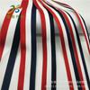 Punto de fábrica 100D grano denso cinta rayada tricolor poliéster cinta intercolor ropa tira lateral accesorios de equipaje