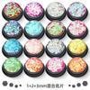 Pegatinas para uñas de网红 color mágico láser lentejuelas mixtas de 1+2+3 mm al por mayor Pegamento para esmalte de uñas gota material de maquillaje
