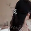 Exquisito Clip Pequeño Mini de Mariposa de Cristal para Mujeres 2025 Nuevo Pinza para el Flequillo Lateral Pinza Superior Pinza de Princesa