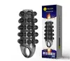 Condón Diente de Lobo de Cristal, Condón de Espinas para Pene, Condón Diente de Dragón Tigre de Perlas Explosivas, Productos Sexuales para Adultos Portátiles para Hombres, Herramientas Auxiliares para Sexo