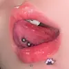 Garra de Gato Zircônia Unha de Lábio Aço Inoxidável 316 Dentes Externos Brinco de Orelha Decoração de Lábio Nova Venda Quente Atacado Joias de Body Piercing