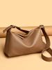 Bolso de Mujer Simple de Moda Versátil de Gran Capacidad Nuevo Bolso de Hombro Textil Comercio Exterior Bandolera Patrón Lichi Bolso Tote para Mujer