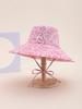 Nuevo sombrero de pescador de ala grande transfronterizo para mujer, de moda, de primavera y verano, plegable, con protección solar UV