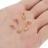 Ventas Directas de Fábrica Hebilla de Doble Extremo Cadena de Perlas Hebilla de Frijol Accesorios de Joyería de Acero Inoxidable Hebilla de Cierre para Pulsera Collar DIY
