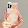 Capa Flor de Camélia de Tela Cheia Adequada para iPhone 17 Pro Max, Capa Transparente para iPhone 16, 14/13, Apple 14 Pro, Capa Transparente para iPhone 15