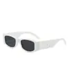 23 Nuevas Gafas de Sol de Moda Punk Estilo Pasarela Ins Rosa Pastel Letra Marco Cuadrado Pequeño Estilo Callejero Transfronterizas Europeas y Americanas