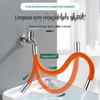 Torneira extensor extensão tubulação universal cozinha bico universal adaptador tubulação de água à prova de salpicos tubo de extensão