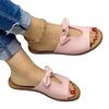 Zapatillas de Moño de Suela Blanda Nuevas Europeas y Americanas 2021 para Mujer Talla Grande de Comercio Exterior AliExpress Chanclas Planas de Playa