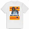 Camiseta Masculina de Manga Curta Estampada com Novo Design de Verão, Gola Redonda, Moda Casual Solta, Tops Masculinos