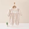 Mamelucos para Bebé, Ropa de Salida de Primavera y Otoño, Ropa para Gatear de Terciopelo Suave Categoría a para Bebé Niña, Ropa de Algodón Puro para Recién Nacido