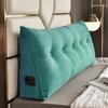 Cojín de Cabecera Transfronterizo Almohada Respaldo de Cama Tatami Bolsa Suave Cojín Triangular para Cintura Respaldo Simple Extraíble y Lavable