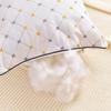 Almohada de Núcleo de Pluma de Terciopelo de Gipsófila para Hotel, Alta Resiliencia, Protección para el Cuello en Casa, Acolchado Tridimensional, Almohada de Gipsófila, Almohada para Ayudar a Dormir