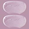 Adhesivos de Gel para Talón para Tacones Altos, Adhesivos Suaves Antidesgaste y Anticaída para Talón, Almohadillas Autoadhesivas de Media Plantilla Amortiguadoras de Impactos con Partículas