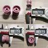 95 Rueda de Cerámica 99 Polea Aluminio de Oxidación Titanio Cerámica Resistente al Desgaste Guía de Hilo Guía de Cable Piezas de Máquina Textil Fabricante Venta Directa Fija
