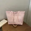 Bolso de Hombro Tote de Alta Capacidad, Elegante, Retro, Sencillo y Versátil para el Verano 2026