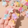 Grampo de Cabelo Bauhinia Degradê Estilo Tropical Sudeste Asiático Transfronteiriço Grampo de Cabelo Frangipani Colorido Acessório de Cabelo Estilo Ins
