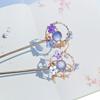 Antigo Hanfu Hairpin Disc Hairpin Diário All-match Simples Borla Cabelo Hairpin Stick Estilo Chinês Headwear Acessórios para o cabelo para mulheres