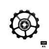 Rueda Guía de Cambio Trasero para Bicicleta de Carretera Bicicleta 11T-17T Aleación de Aluminio Cambiador Bicicleta de Montaña Rodamiento Cerámico Engranaje