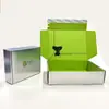 Caja Personalizada para Joyería con Forma de Avión con Forro de Cartón Blanco, Caja Pequeña de Cartón Corrugado Fino para Anillos y Pendientes, Caja de Embalaje Interior para Joyería