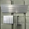 Rueda de mano Antivuelco para Invernadero, Mallas de Filtro de Agua Superiores e Inferiores, Marco de Aluminio, Base de Ángulo Directo de Esquina, Accesorios Móviles para Semilleros