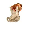 Estilo Ins Popular Creativo Botas Taza de Vidrio Transparente Personalizada para Jugo Bebida Cerveza Tendencia Taza para Café Bebida Fría