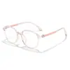 Armazón de Gafas Dr.Lolly Estilo Chica Dulce Ultra-Ligero Tr90 con Patillas de Silicona Amigables con la Piel para Mujer, Se Puede Montar con Lentes de Graduación