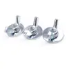 Tuerca de Brida Aleación de Zinc Tuerca Mariposa Cuerno Lingote Tapa de Tornillo Manual M6M8M Tuerca Mariposa Galvanizada