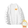 Nova blusa de moletom de luxo masculina, uma peça pesada e versátil de outono, perfeita para atividades ao ar livre, uso casual e sportswear moderno para adolescentes.