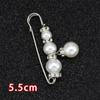 Artefacto para la cintura de los pantalones pasador de cintura broche anti-exposición broche de corsage de alta gama joyería hebilla de broche de perlas