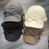 Gorra de béisbol fina de algodón suave con lazo lindo y rejuvenecedor para mujer, gorra transpirable con visera de pato para protección solar de primavera y verano, moderna