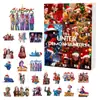 Caja Ciega Calendario Navideño de Grupo de Chicas Cazadoras de K-Pop Transfronterizo Colgante Plano de Acrílico Decoración de Árbol de Navidad
