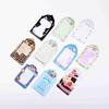 Portatarjetas de 3 pulgadas Portatarjetas Pequeños Personalizados Piel Sintética Idol Cazador de Estrellas Gatito Portatarjetas Creativo Mochila de Almacenamiento Colgante Portatarjetas