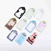 Colección Original de Porta Tarjetas de PVC, Tarjeta Pequeña de Idol Idol, Tarjeta de Comida, Porta Tarjetas de Almacenamiento de Tarjeta de Campus, Porta Tarjetas de Plástico Duro de Exhibición