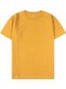 Camiseta americana de algodón pesado de 230 g, amarilla jengibre calabaza, para hombre, sencilla, para mujer, combinable con todo, manga corta, retro, para pareja, verano