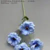 Flores Artificiales Azules Ramo Materiales para Decoración de Escena de Boda, Rosas Azules para Arreglo de Piso de Salón de Bodas y Flores Decorativas