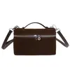 Nova Bolsa de Mão Retrô de Outono Camurça Fosca Bolsa Lancheira Bolsa de Maquiagem Bolsa de Ombro Cruzada Luxo Leve