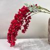 Simulación de Abler, diseño de techo para boda, simulación de Abler trigémino, adornos colgantes de flores de glicina, enredadera de flores para sala de bodas
