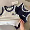Clase Infantil un Set de Bebé 2026 Verano Nuevo Estilo Niños y Niñas Pantalones Cortos Bebé Casual Deportivo Conjunto de Dos Piezas Venta al por Mayor