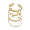 Fábrica de Origen Exportación Transfronteriza Joyería Sencilla Gama Alta Ins Pulseras Europeas y Americanas Combinación DIY Joyería de Mano