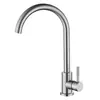 Grifo de Cocina de Acero Inoxidable 304 para Agua Caliente y Fría, Lavabo para Lavar Verduras, Grifo Giratorio Antisalpicaduras