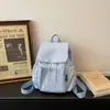 Mochila para estudiante universitaria para mujer, nueva y moderna de 2026, moda casual de primavera, versátil, ligera, mochila de viaje