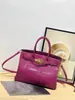 Bolso Grande de Cocodrilo de Gama Alta para Mujer 2026 Nuevo Bolso Cruzado Versátil de Moda Bolso de Mano Bolso Platino
