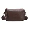 Bolsas Populares de Este Año 2024 Nueva Moda Versátil Diseño de Correa Ancha para el Hombro Bolso de Hombro Único Cruzado Tendencia Retro Bolso para Mujer
