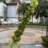 Fabricante de Flores Artificiales para Bodas Verdes Hortensia Verde Rosa Rocío de Golondrina Loto Bola de Cebolla Decoración Suave para Bodas Flor Artificial al por Mayor
