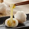 Saco de queijo de bacalhau ultracongelado, bolinhas de queijo douradas, bolinhas de panela quente, bolinhas de peixe, ingredientes para cozinhar em Guandong, 180g/pacote, 8 peças)