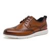 Zapatos Bullock Nuevos Personalizados 2025 para Hombre Zapatos Británicos de Moda Zapatos Casuales de Negocios Zapatos de Boda para Hombre Combinan con Todo Transfronterizos