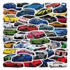 60 adesivos de carro esportivo JDM CAR estilo novo personalizados adesivos de grafite para porta-malas de carro adesivos à prova d'água para porta-copos atacado